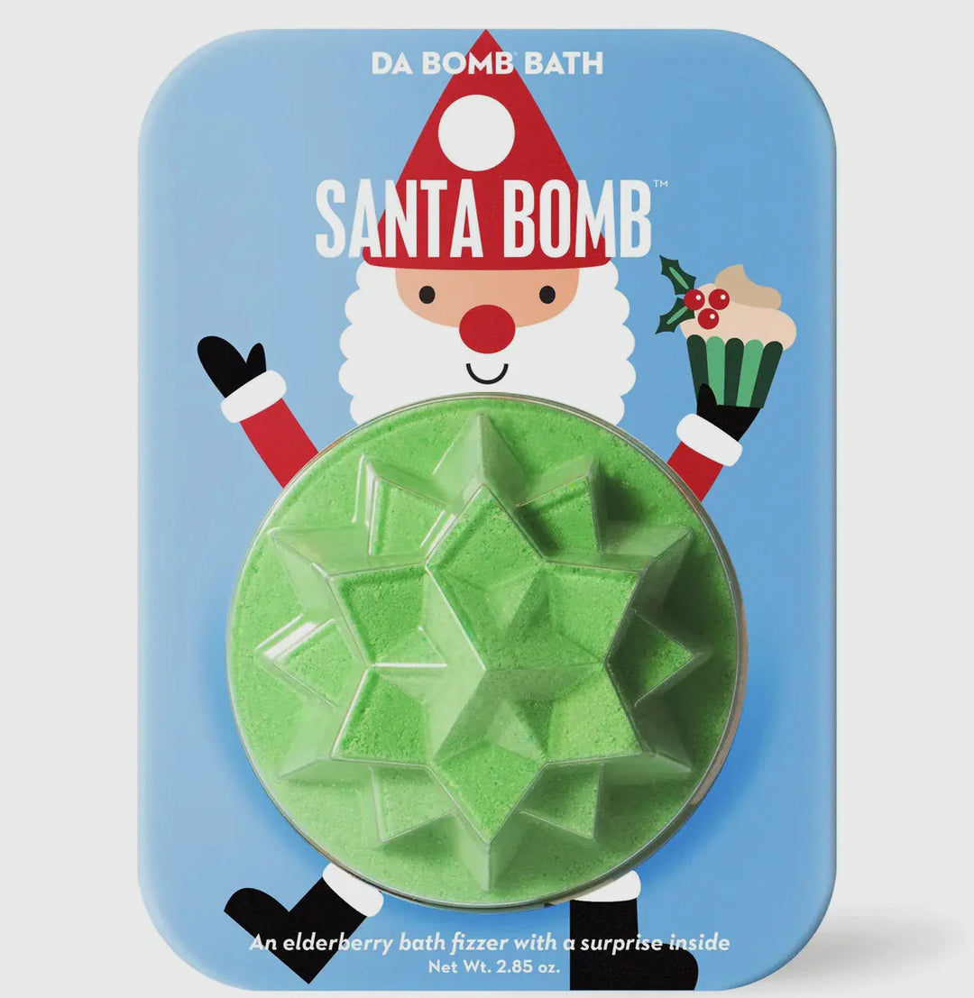 Santa Star 3" Shaped Bomb | Da Bomb Fizzers