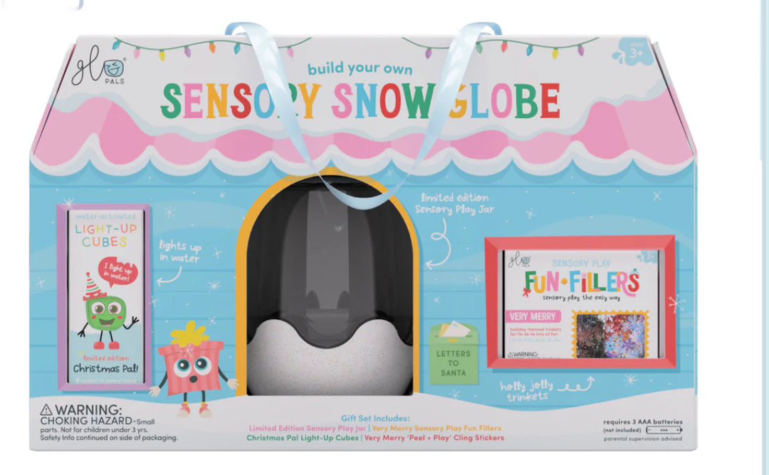 Sensory Snow Globe Bundle Set | Glo Pals