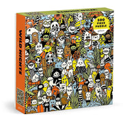 Barbtropolois Wild Nights 500 Piece Puzzle | Galison