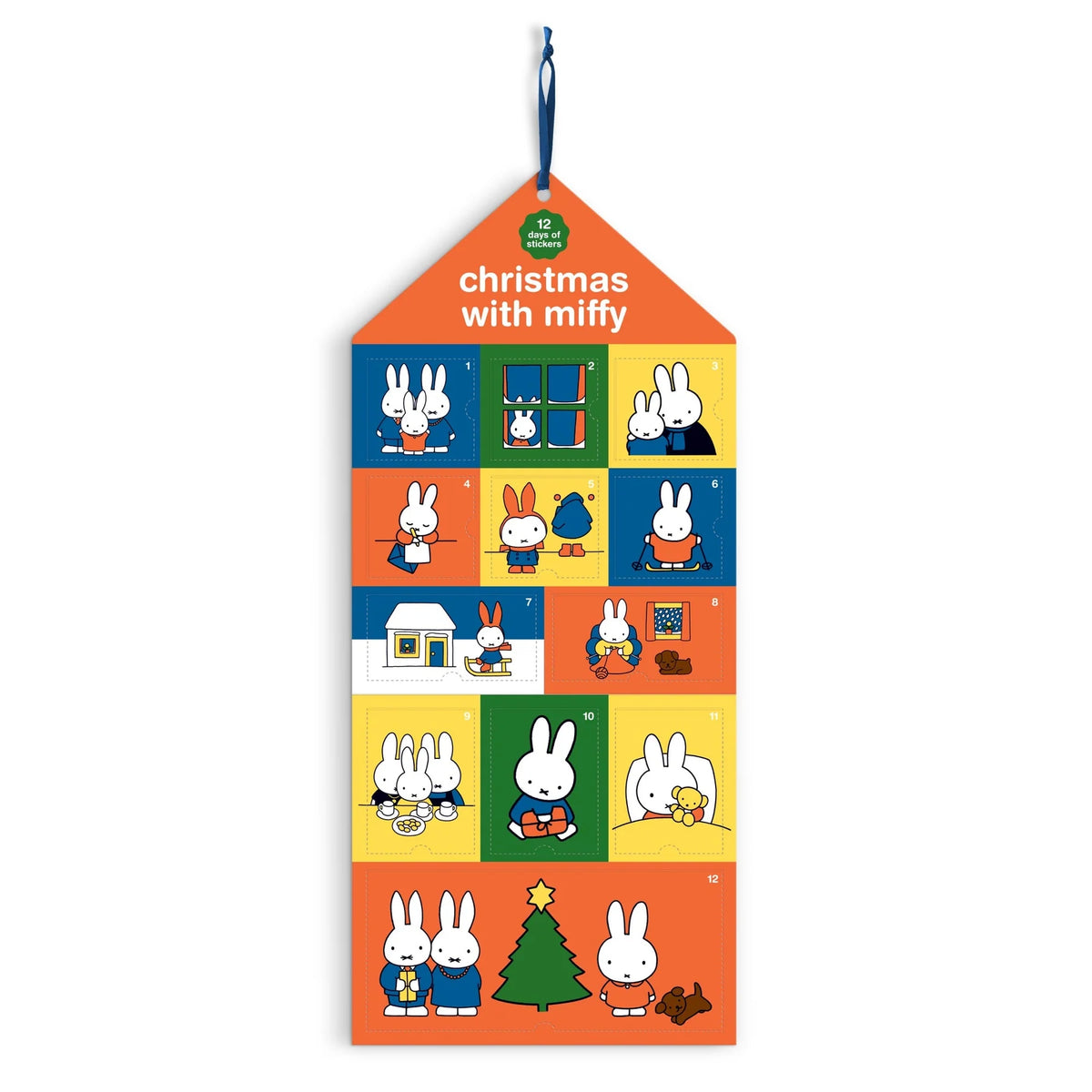 Miffy Christmas Sticker Countdown | Galison