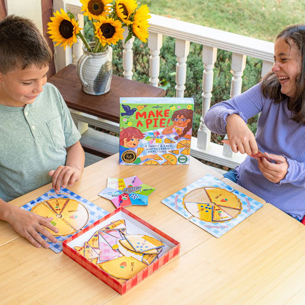 Make A Pie Fraction Game | eeboo
