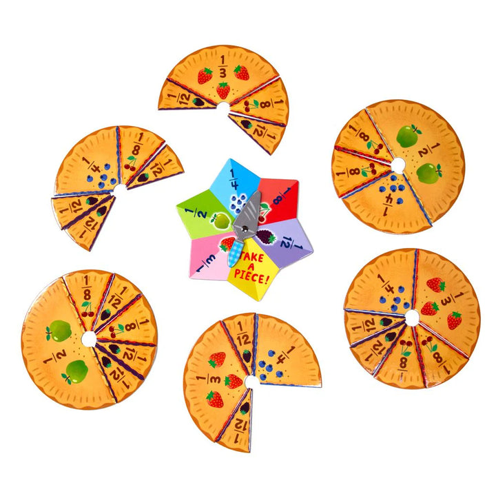 Make A Pie Fraction Game | eeboo