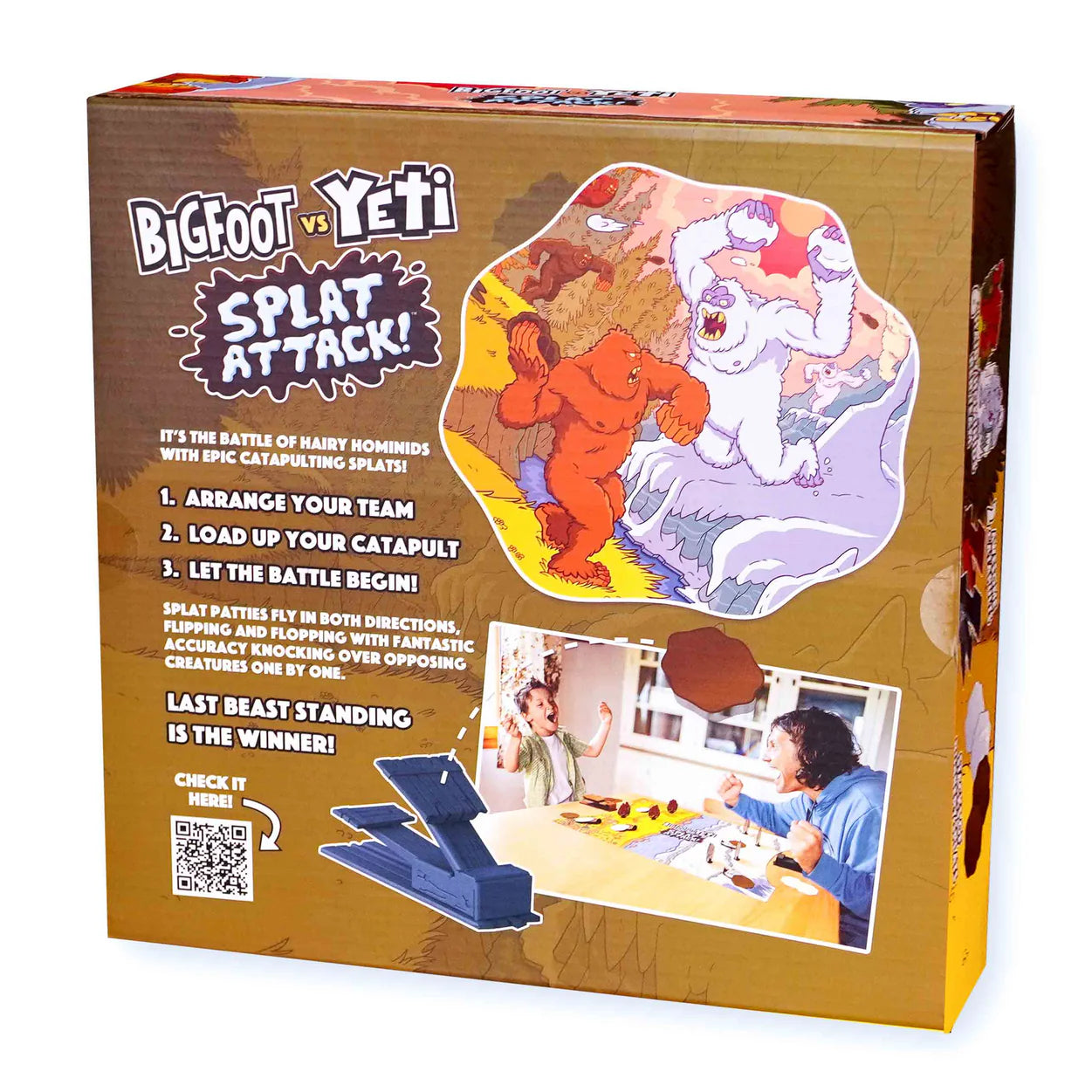 Bigfoot vs. Yeti: Splat Attack!