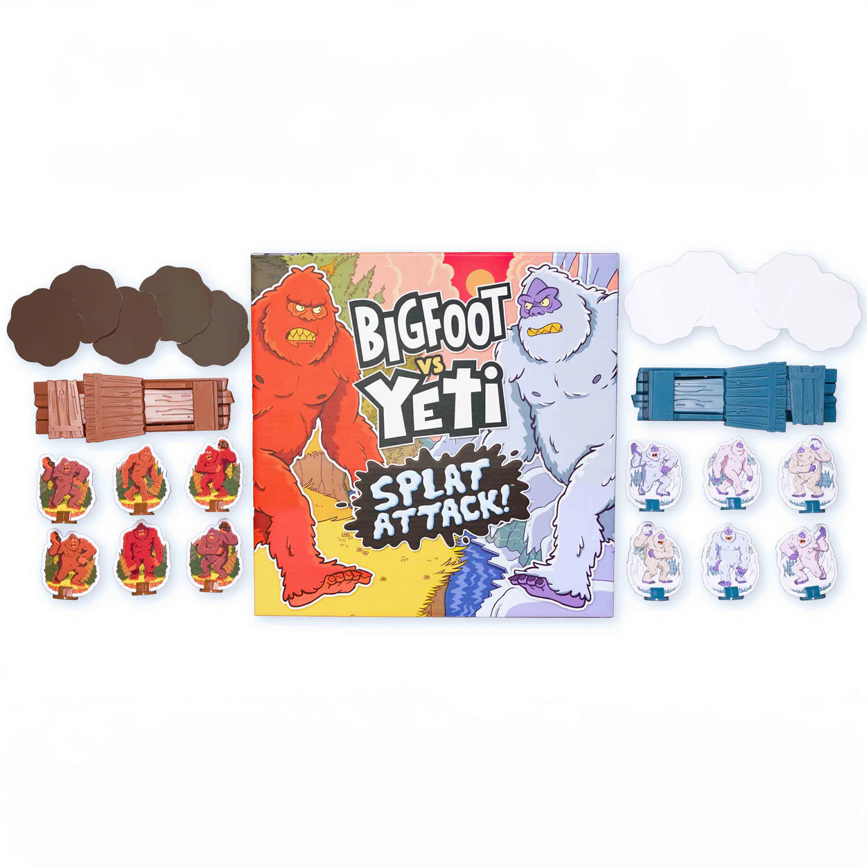 Bigfoot vs. Yeti: Splat Attack!
