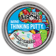 Mini Gummy Grizzly - 2" Thinking Putty Tin | Crazy Aarons
