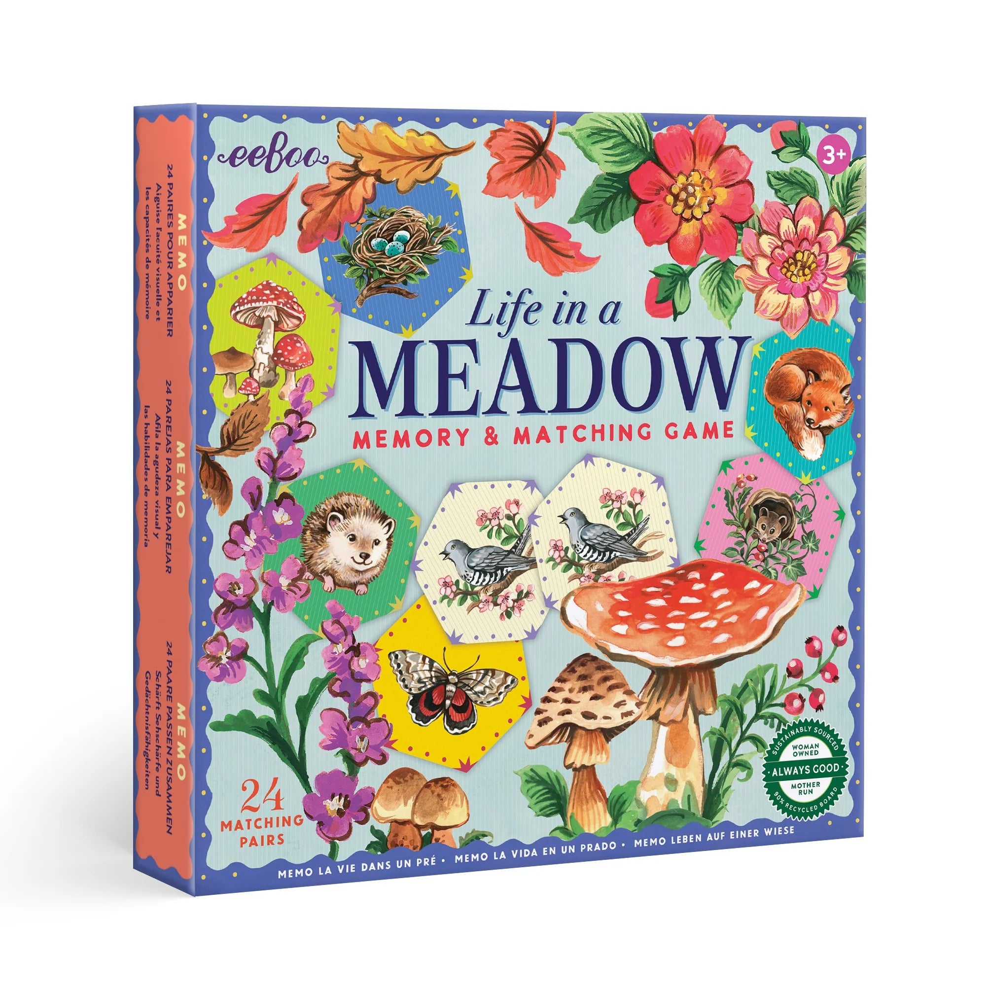 Life in a Meadow Matching Game | eeBoo