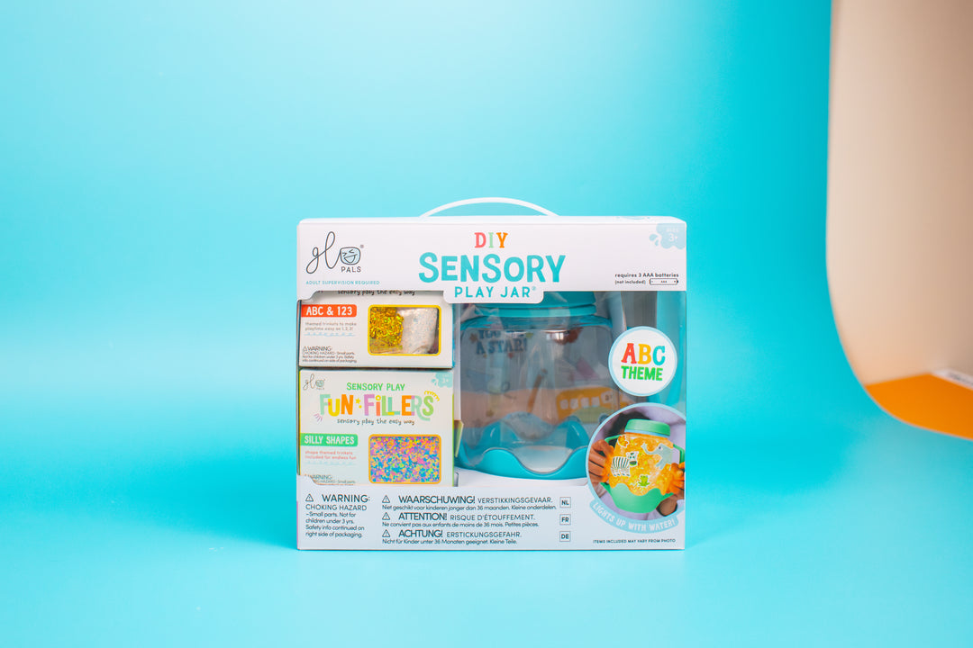 DIY Sensory Play Jar Set: ABC Theme | Glo Pals