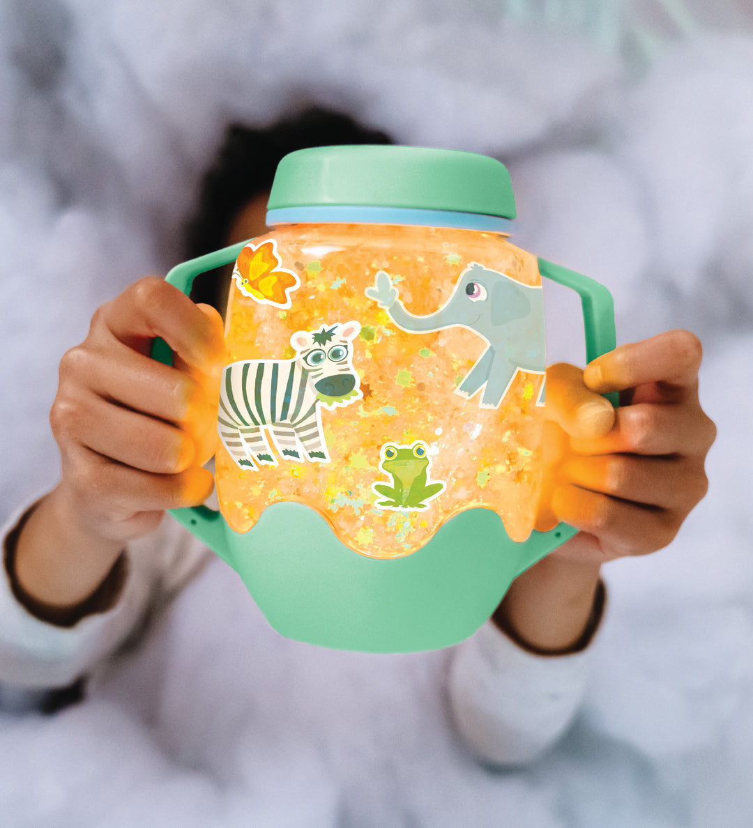 DIY Sensory Play Jar Set: Zoo Theme | Glo Pals