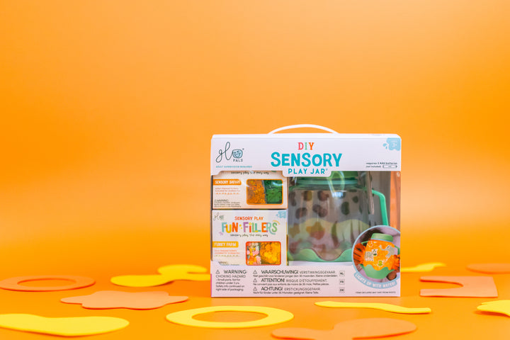 DIY Sensory Play Jar Set: Zoo Theme | Glo Pals