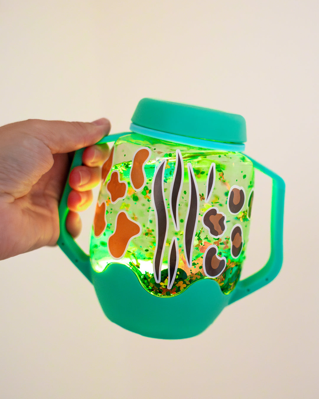 DIY Sensory Play Jar Set: Zoo Theme | Glo Pals