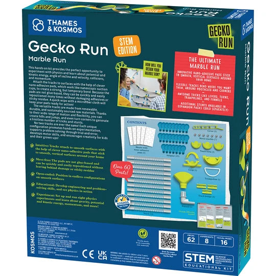 Gecko Run: Marble Run STEM Edition | Thames & Kosmos