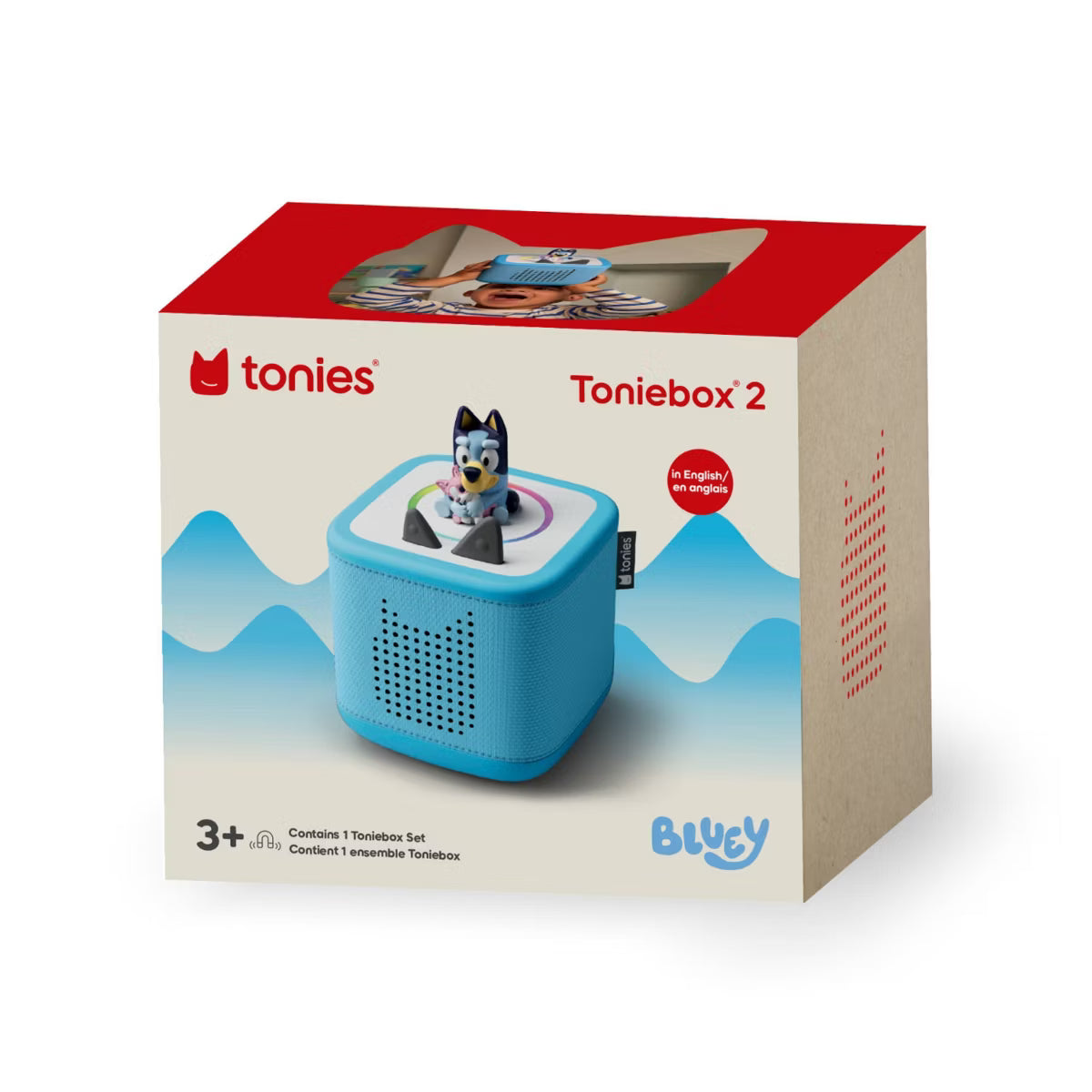 Bluey Toniebox 2 Starter Set: Sky Blue | Tonies