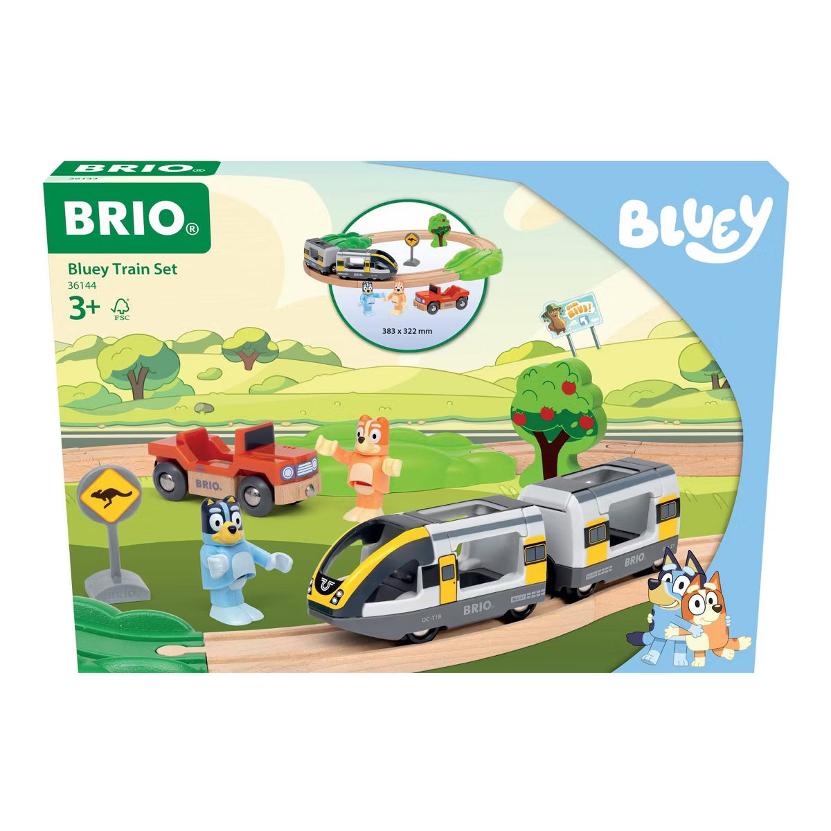 Bluey Train Set | BRIO - LOCAL PICK UP ONLY