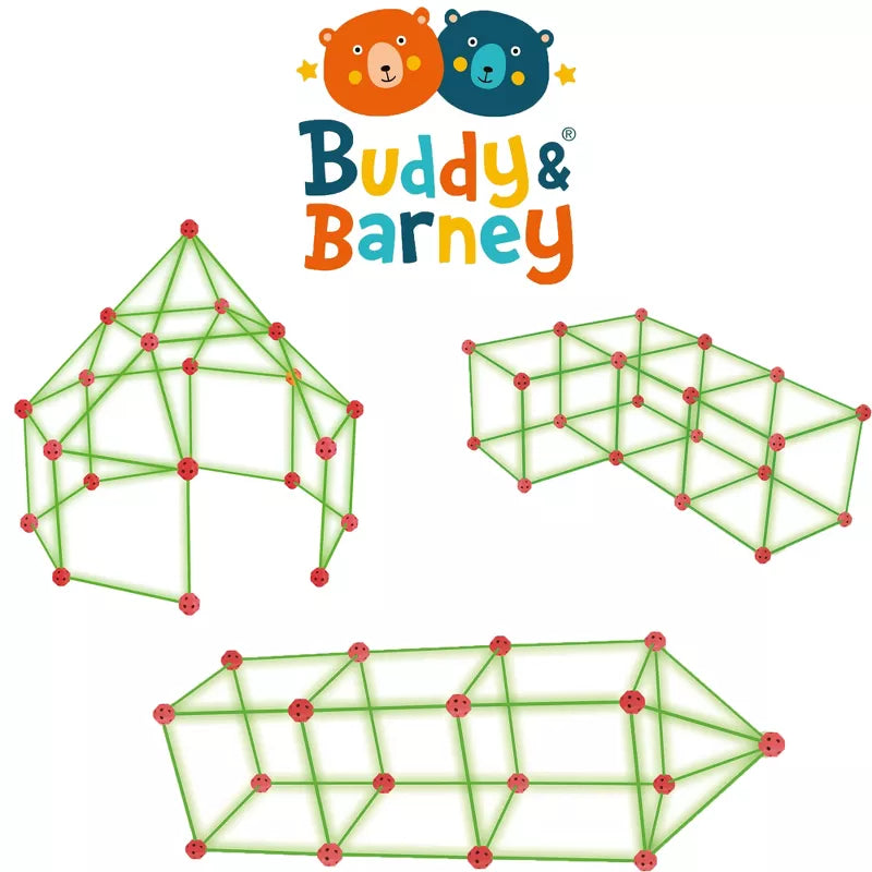 Wonderbox Workshop Glow in the Dark Build A Fort | Buddy & Barney - LOCAL PICK UP ONLY