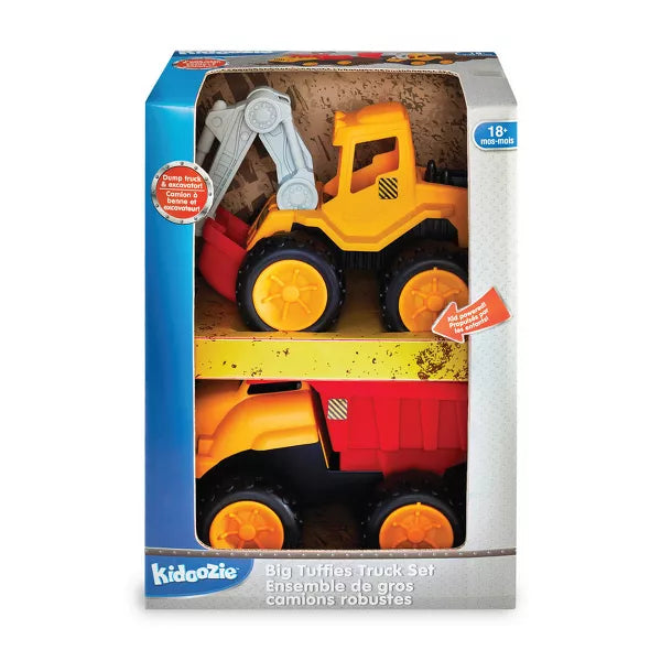 Big Tuffies Truck Set | Kidoozie- LOCAL PICK-UP ONLY
