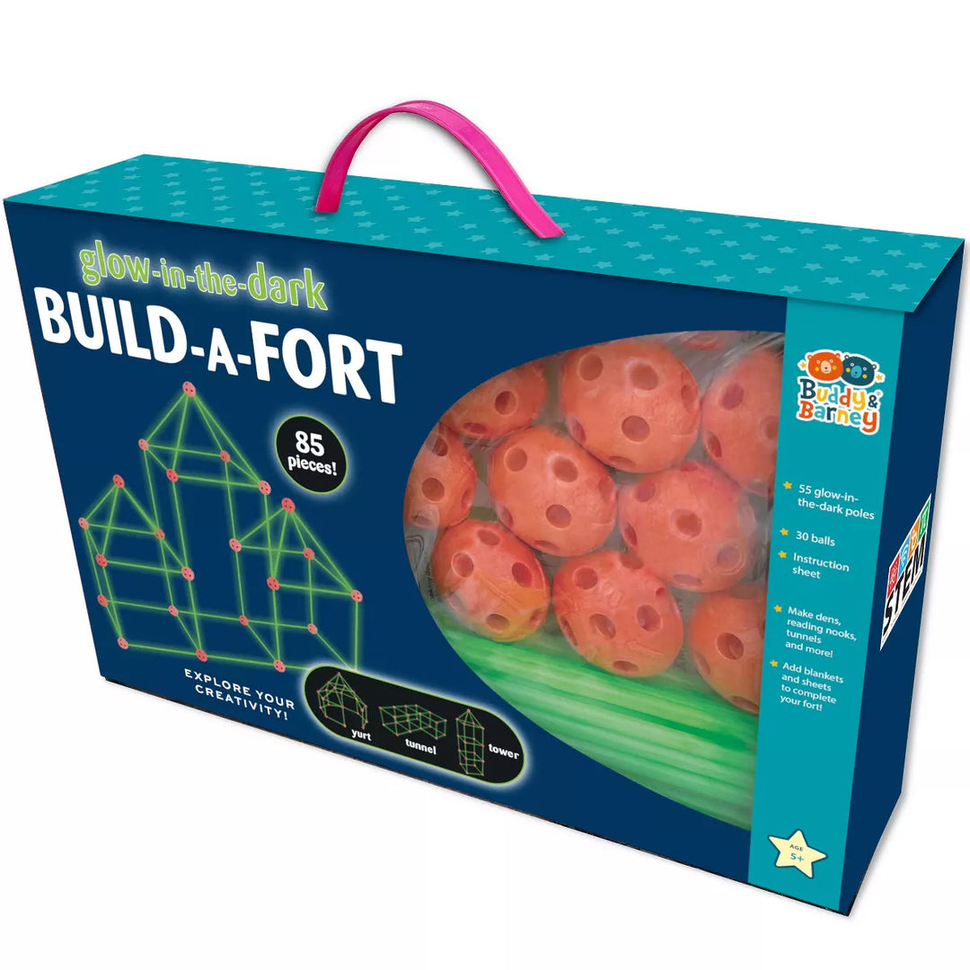 Wonderbox Workshop Glow in the Dark Build A Fort | Buddy & Barney - OPEN BOX