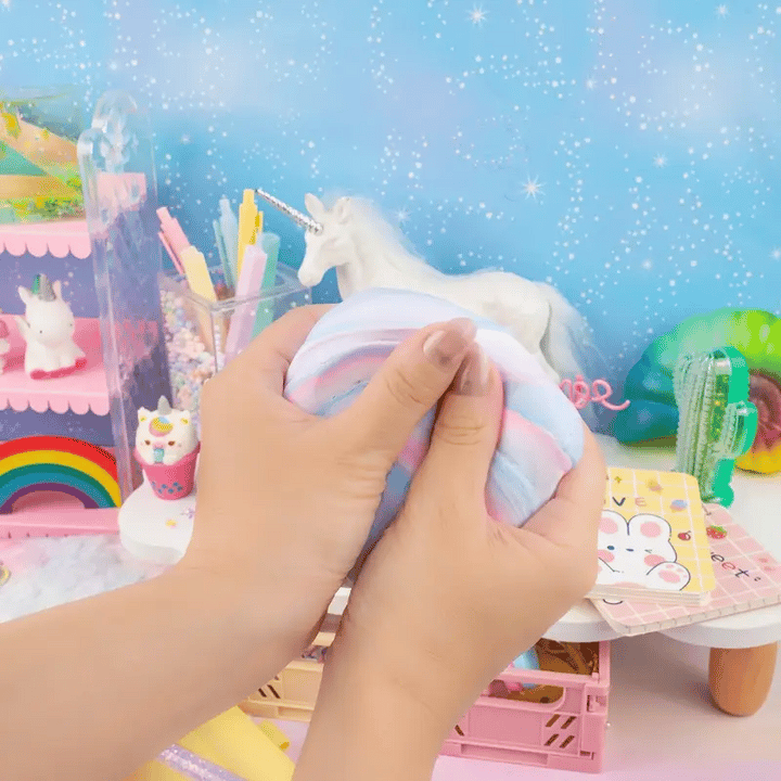 Unicorn Tales Sunbeam Serenade Butter Signature Dome Slime | Kawaii Slime Company