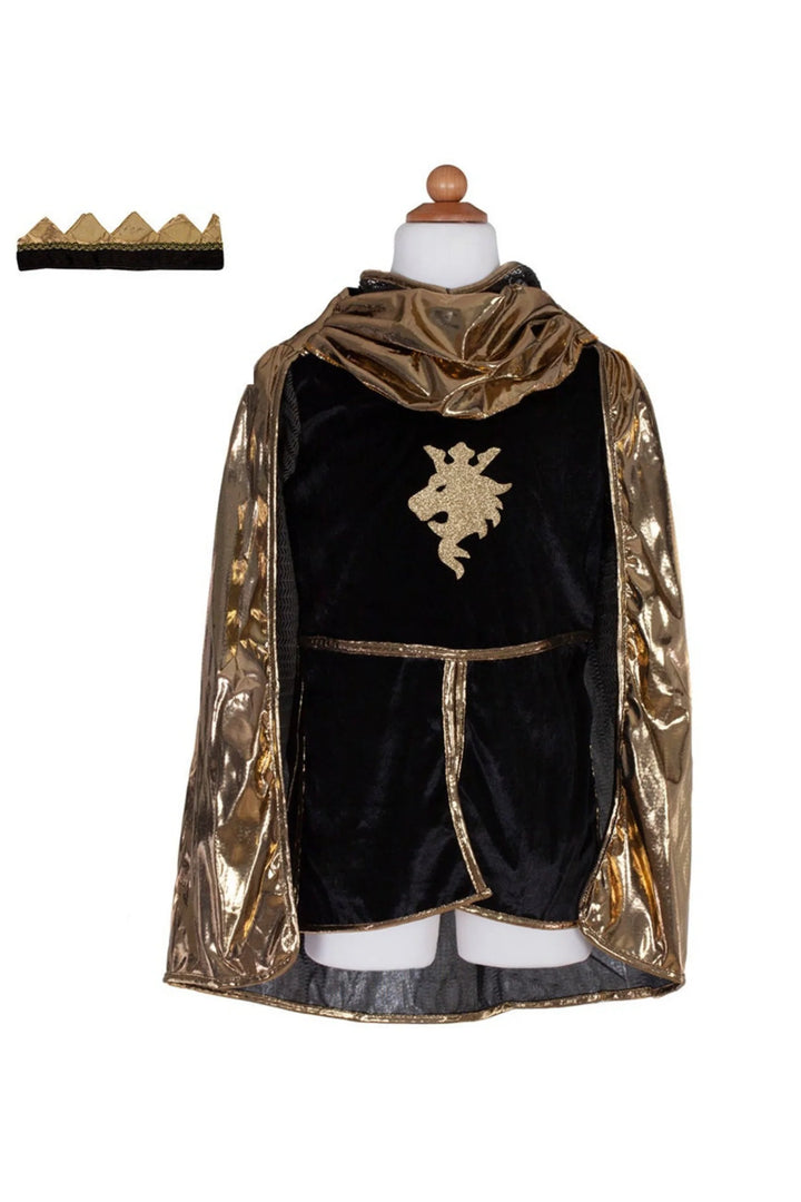 Golden Knight With Tunic, Cape, & Crown | Great Pretenders