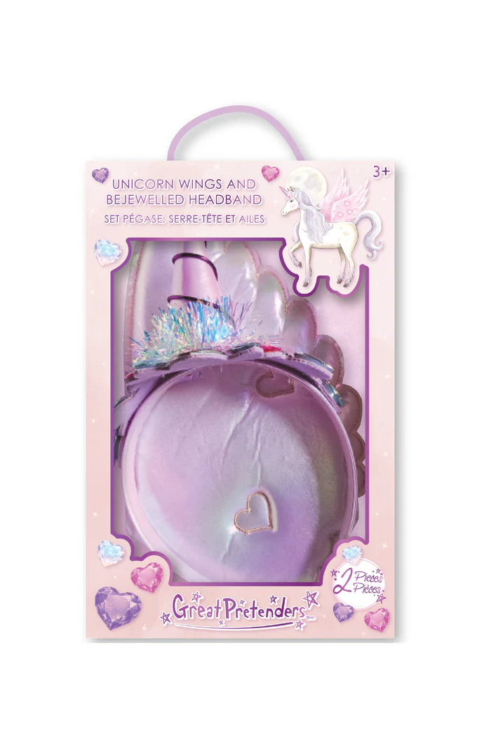 Moonbeam Alicorn Headband with Wings | Great Pretenders
