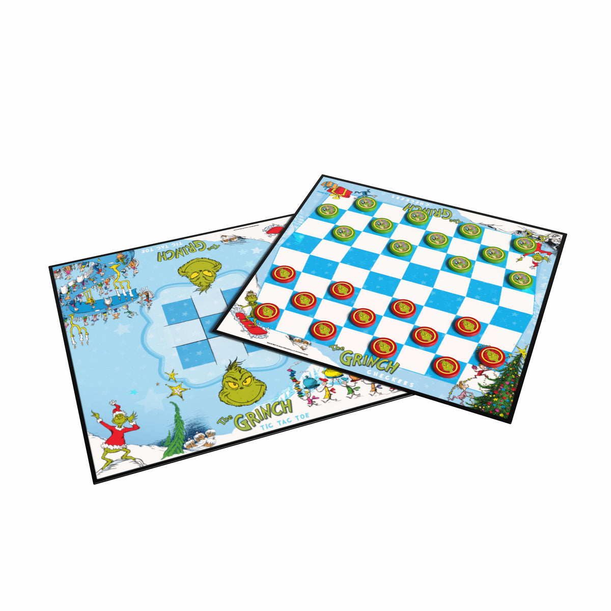The Grinch Checkers & Tic Tac Toe | OP Games