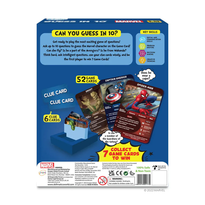 Guess in 10 - Marvel | Skillmatics