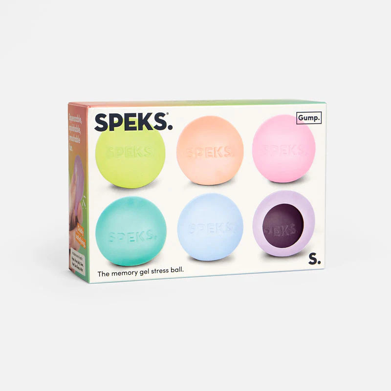Gump Mini Memory Gel Stress Ball - 6 Pack | SPEKS