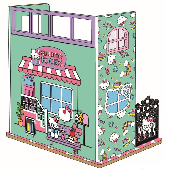 Hello Kitty Bookstore DIY Miniature Kit | Hands Craft