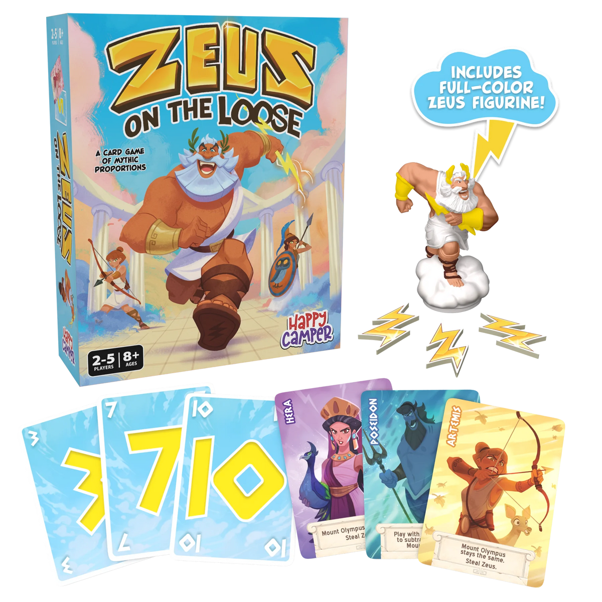 Zeus on the Loose | Happy Camper