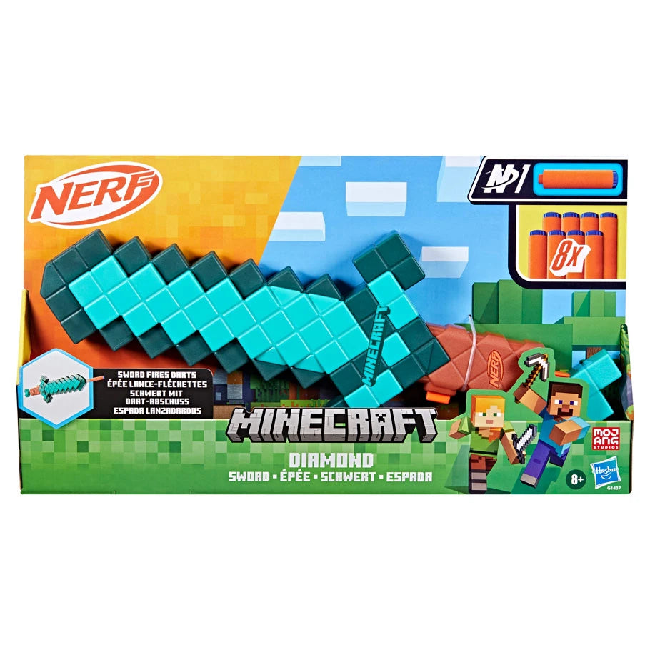 Minecraft: Diamond Sword | NERF - LOCAL PICK UP ONLY