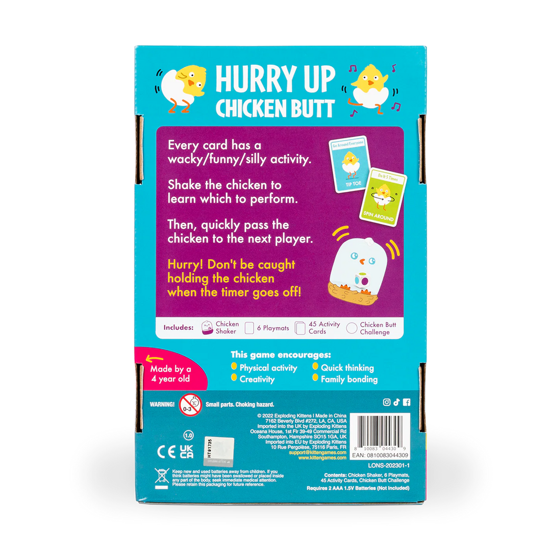 Hurry Up Chicken Butt | Asmodee