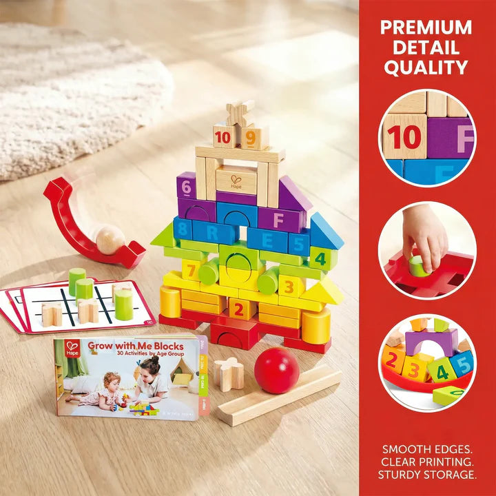 Grow With Me Blocks | Hape