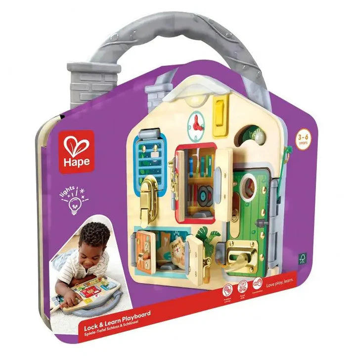 Hape Lock & Learn Playboard | Hape