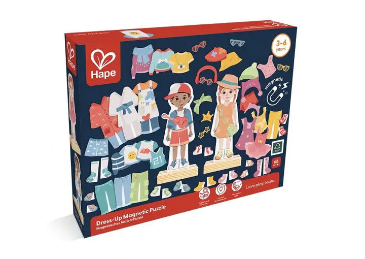 Magnetic Seasons Dress Up Wooden Puzzle | Hape