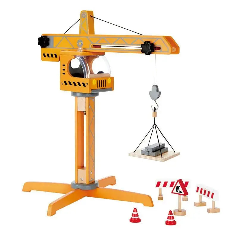 Playscapes Crane Lift Playset | Hape - LOCAL PICK UP ONLY