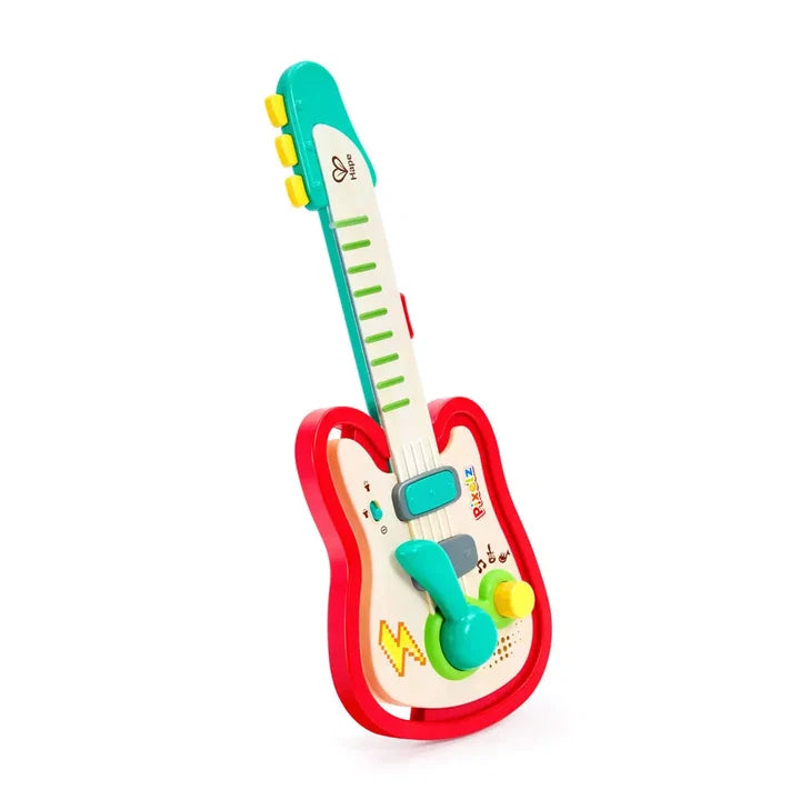 Rainbow Rock Pixel Guitar | Hape - LOCAL PICK UP ONLY