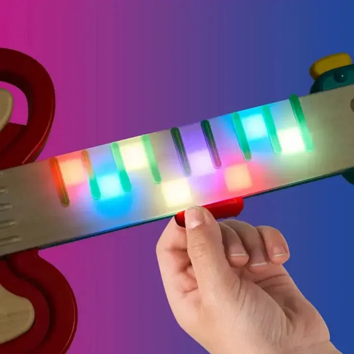 Rainbow Rock Pixel Guitar | Hape - LOCAL PICK UP ONLY