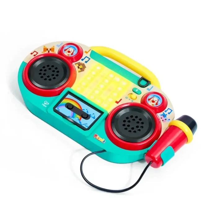 Sing-along Pixel Boombox | Hape - LOCAL PICK UP ONLY