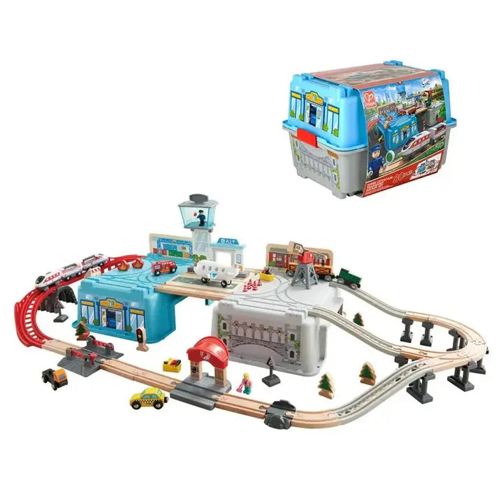 Super Cityscape Transport Bucket Set | Hape - LOCAL PICKUP ONLY