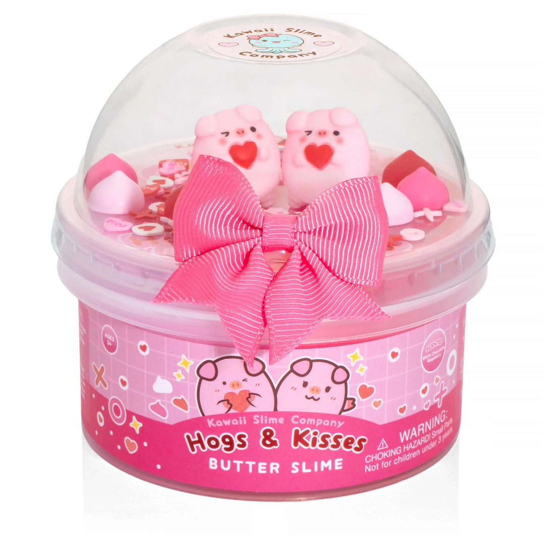 Hogs & Kisses Butter Slime | Kawaii Slime Company