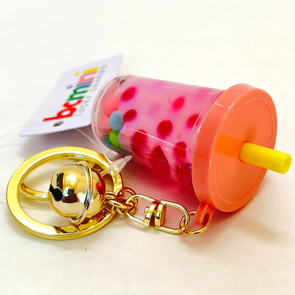Pastel Boba Floaty Key Charm