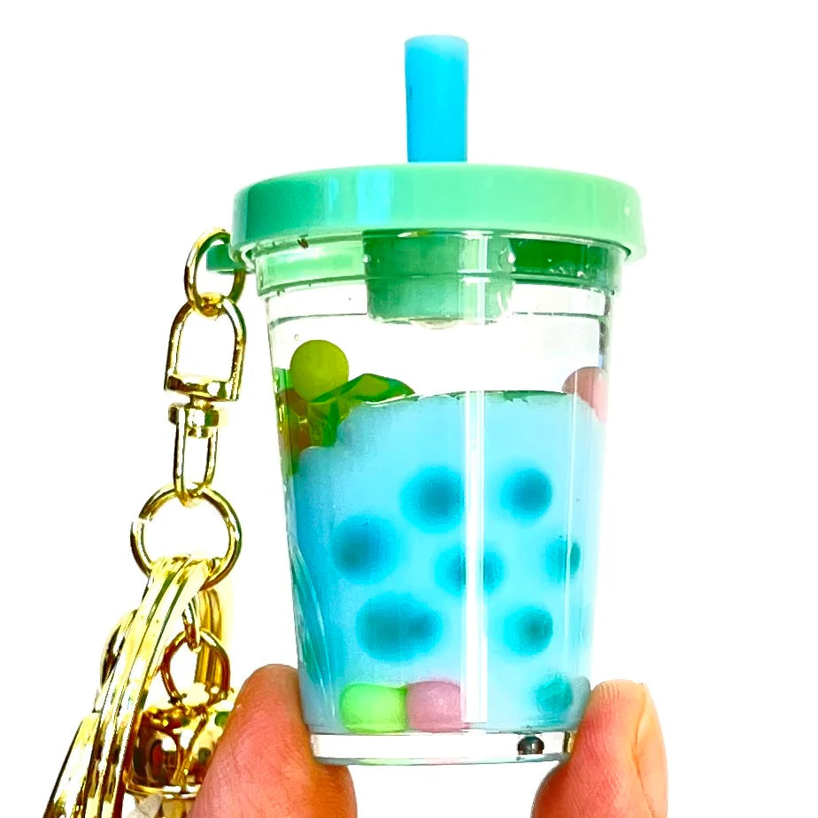Pastel Boba Floaty Key Charm