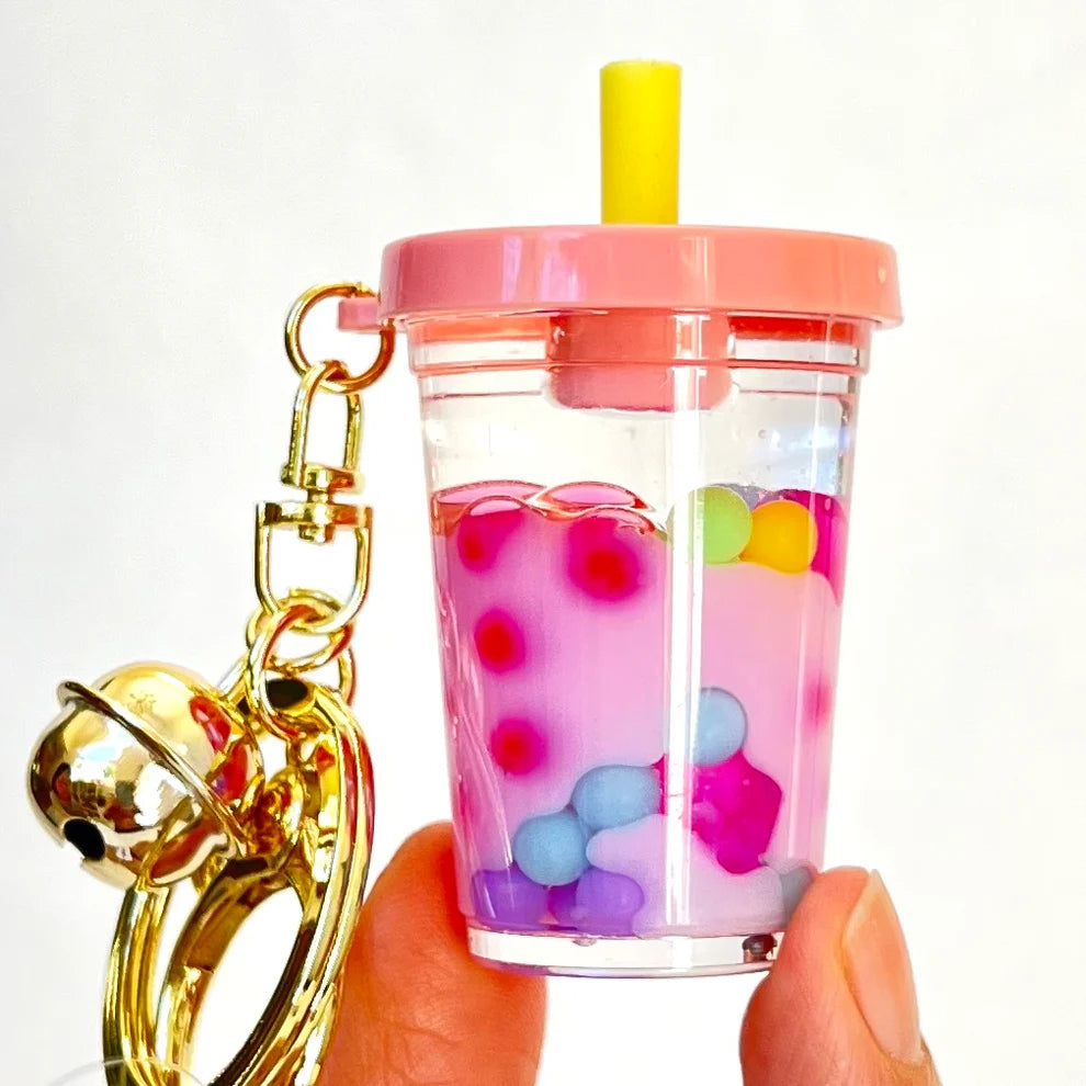 Pastel Boba Floaty Key Charm