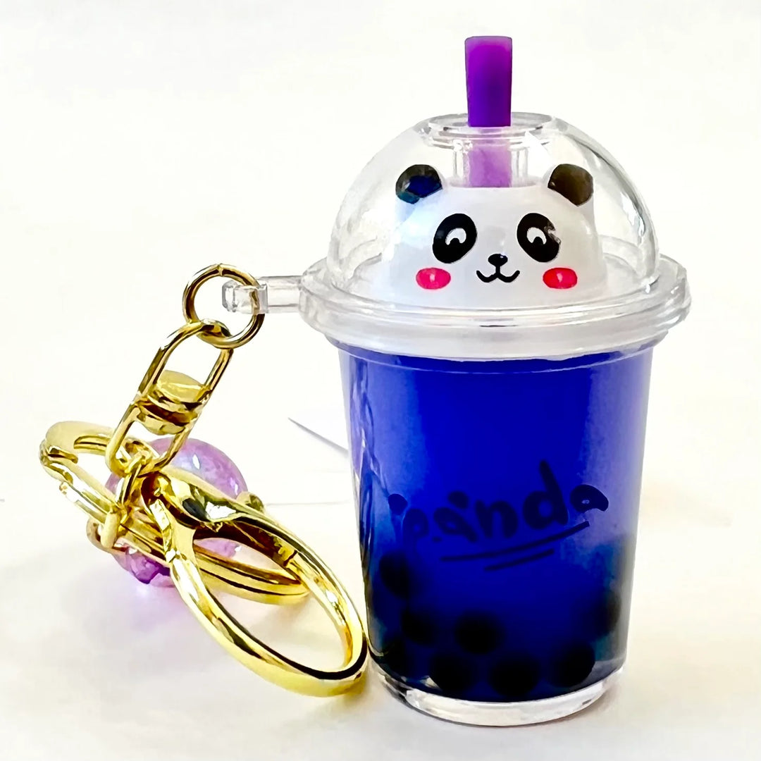 Panda Boba Tea Floaty Key Charm