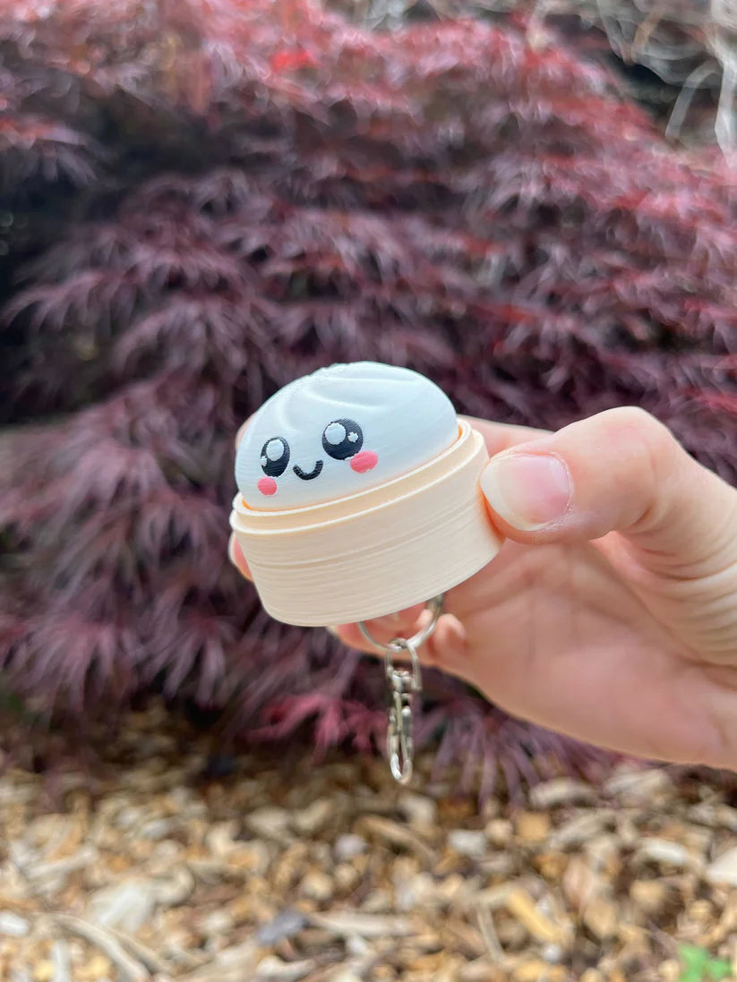 Dumpling Clicker Keychain | Bippits