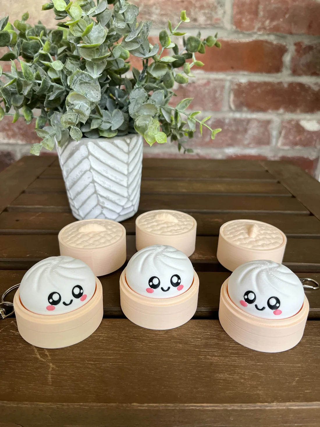 Dumpling Clicker Keychain | Bippits
