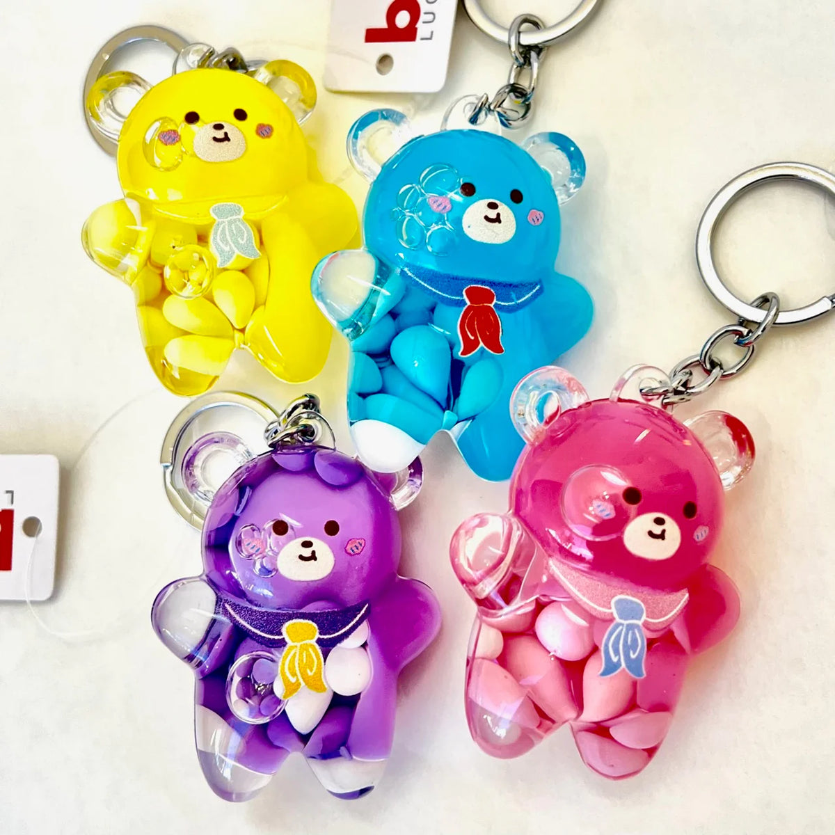 Bear Floaty Key Charm — The Curious Bear Toy & Book Shop