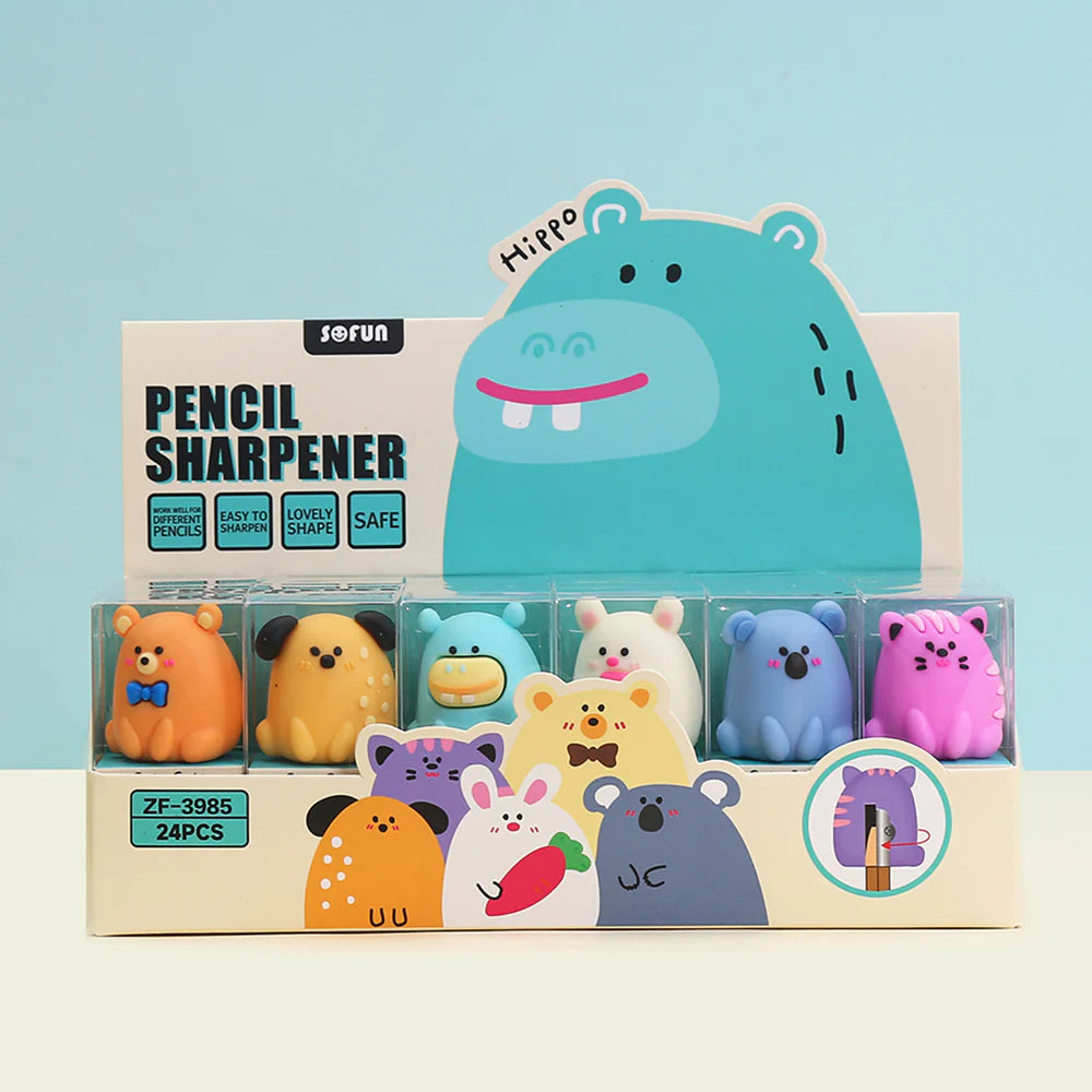 Round Animals Pencil Sharpener
