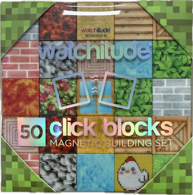 Click Blocks - Magnetic 50pc Building Set | Watchitude