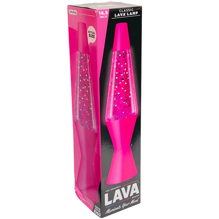 Cat Paw Lava Lamp Pen Glitter Pink Sparkles Lava Lamp Schylling