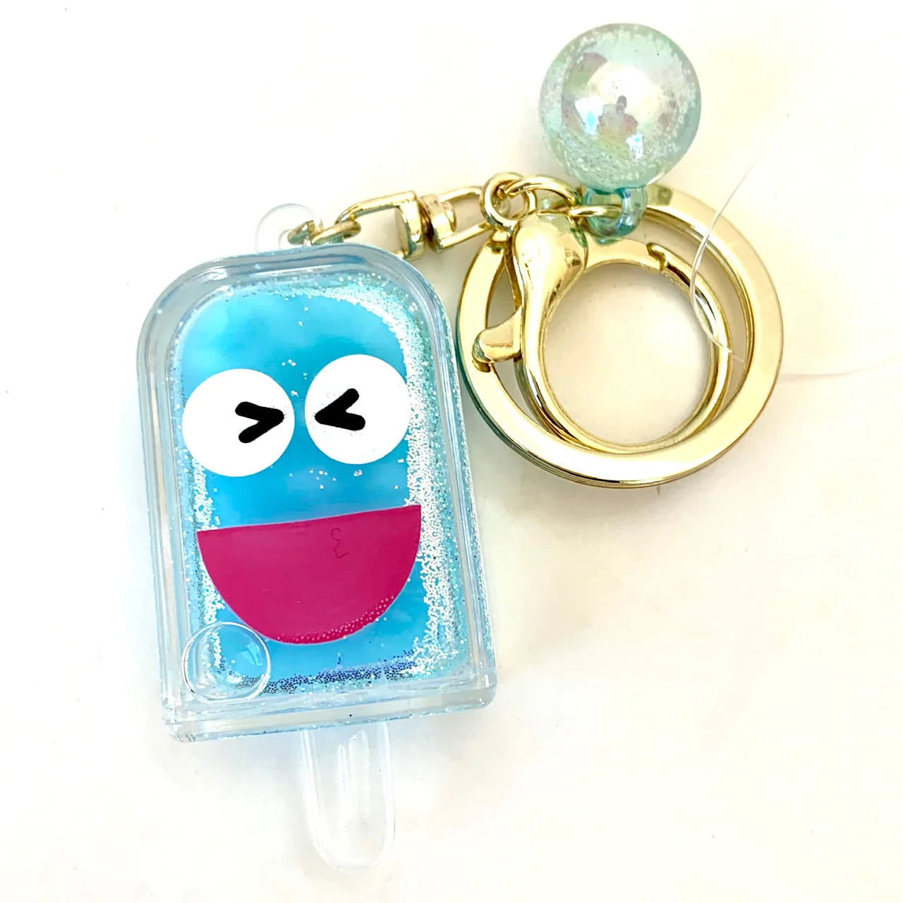 Popsicle Face Floaty Key Charm | BCMini